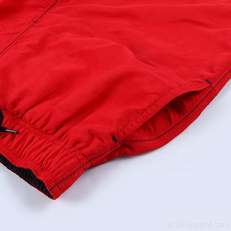 Waterdichte, effen geverfde boardshort voor heren, snel droog