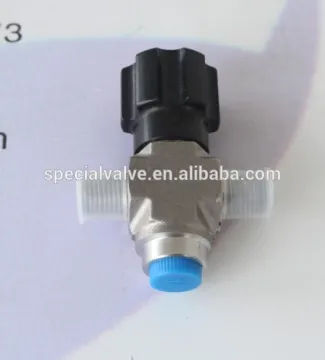 TF-LOK high pressure stainless steel 3 way male thread bleed Valve manufacturer