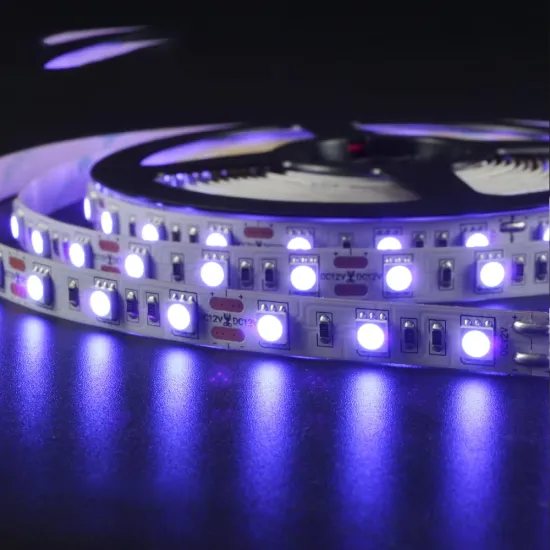Customized Purple UV SMD5050 LED Strip Lights 395nm-400nm