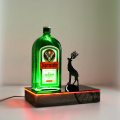 एलईडी प्रदर्शन रचनात्मक बोतल वोदका उपहार प्रदर्शनी