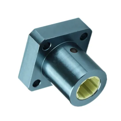 High Precision Circular Flanged Linear Motion Ball Bushing Bearings: LMF6, LMF8, LMF10