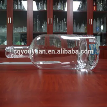 Round Unique Wine Bottles 750 750ML Wholesale Glass Liquor Bottles Fancy