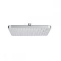 ABS Plastic Chromed Rectangle Big Rain Overhead Shower