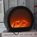 Linterna de chimenea LED de llama de simulación recargable USB