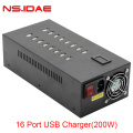 200W Power de 16 puertos USB de 16 puertos