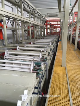 barrel electroplating production line for zinc ,nickle ,copper plating/rack plating /waster water and waste gas treatment