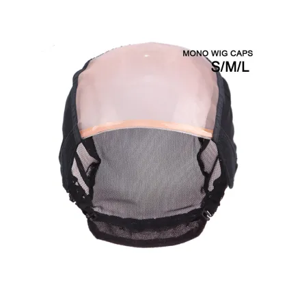 Alileader S/M/L Size Adjustable Wig Cap Monofilament Wig Cap