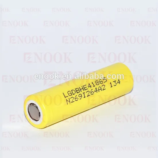 LG he4 2500mah 18650 3.7V rechargeable battery