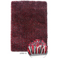 Tapis moderne Shaggy élastique et soyeux