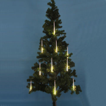 Drop water LED festival light with green battery and omni-directional infrared remote control