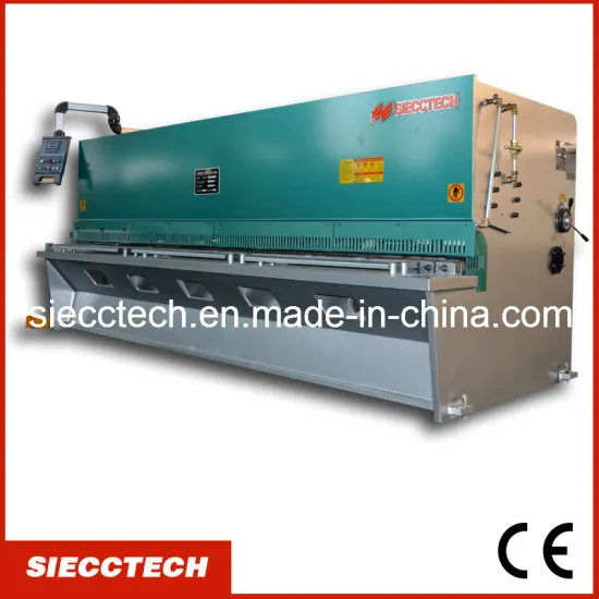 Metal Plate Hydraulic Guillotine Shear Machine QC12y Series with CNC System Control
