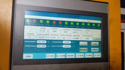 Circular Cold Sawing Machine / High Speed Circular Saws Machine