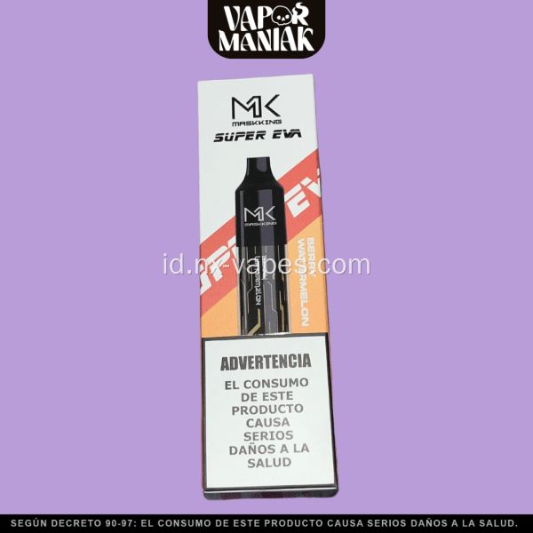 Maskking SUPER EVA 4000 Puff Harga Vape Sekali Pakai