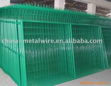 pvc welded wire mesh fence