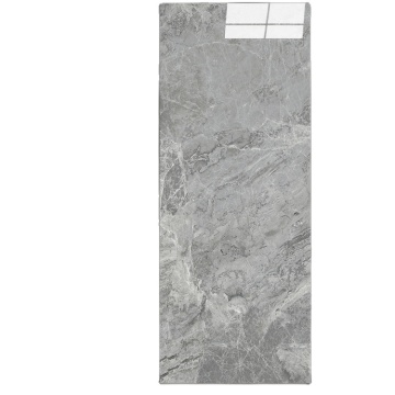 800x2600 Grey Marble Effect Sintered Stone Slab for Interiors