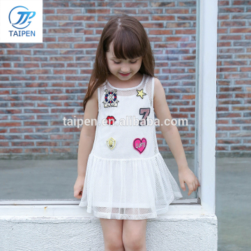 Tinta Roriz New Kids Dresses T16319 Summer Girls's Dress with Camisole 2pcs Casual Girls Dress Set Wholesale