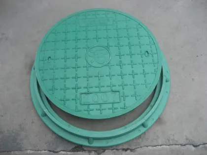 BMC Composite Green Circle Manhole Cover