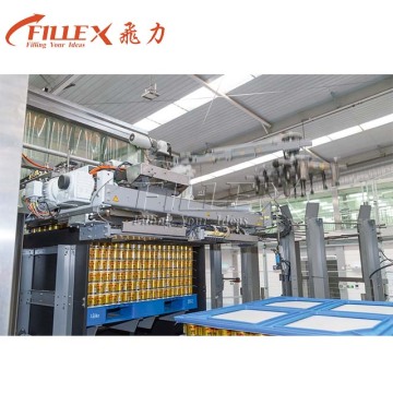 Automatic Palletizer and Depalletizer Robot Arm for Box Stacking