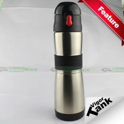 Grip Friendly Stainless Steel Thermos Cold Water