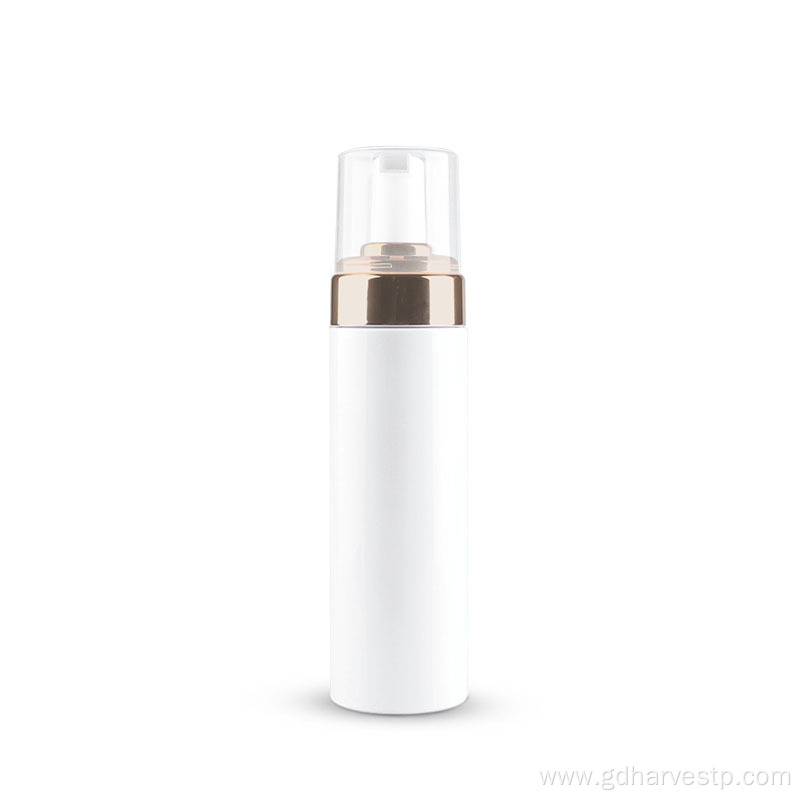 Hand Wash PET 250ml Gold Foaming Pump Bottle