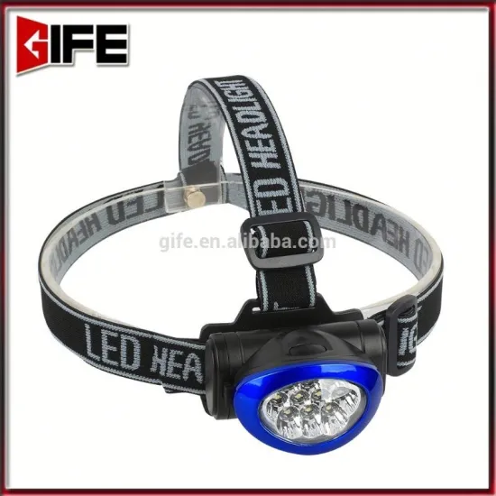 GF-8001 Factory Custom Made AAA battery Powered Emergency Used Bright miners headlamps