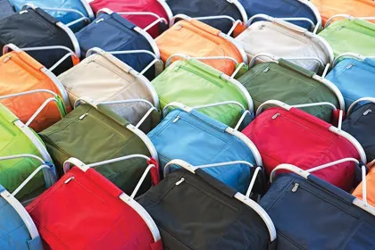 Collapsible Metro Shopping Storage Box - Utility Tote Cooler Basket