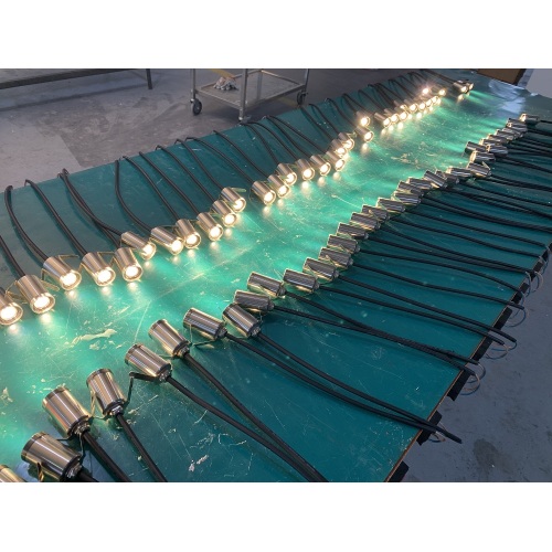 Luz submarina LED de piscina de piscina de bajo voltaje
