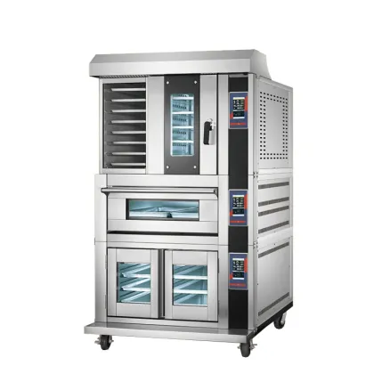 Commercial Stainless Steel Bakery Combi Deck Oven