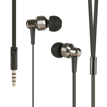 Écouteurs intra-auriculaires filaires en métal