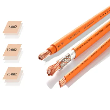 Electric forklift battery connection cable