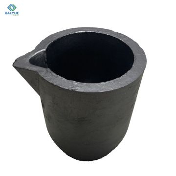 Casting Graphite Clay Crucible for Copper and Aluminum Melting with Nose