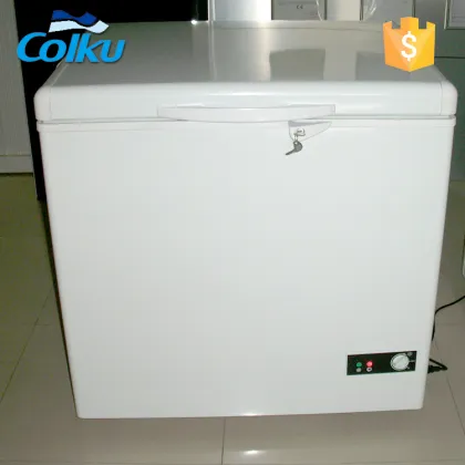 Horizontal Open Top Kimchi Ice Cream Deep Freezer Refrigerator
