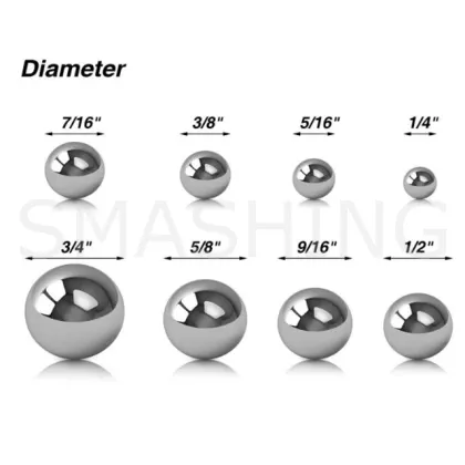 Multi Size Hookah Stainless Steel Balls