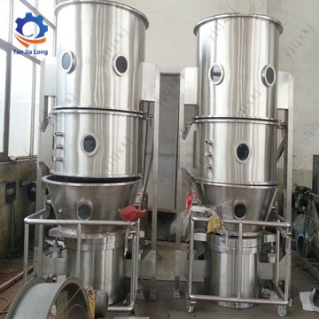 Mesin granulator tempat tidur vertikal fluidisasi untuk kopi