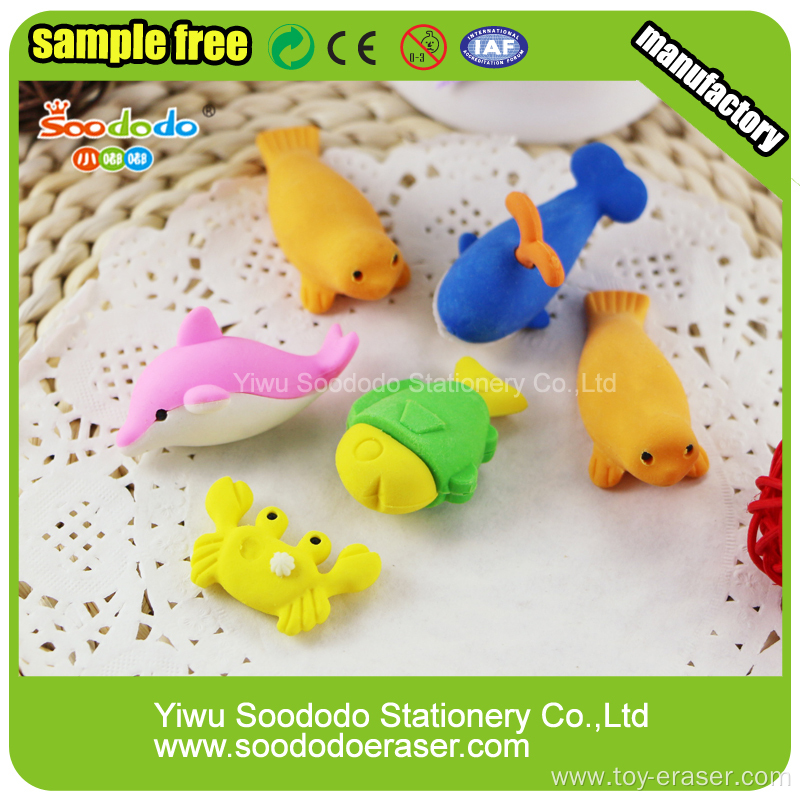 Sea animal  Shaped Erasers, Kids erasers