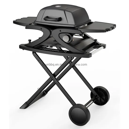 Esun Portable Gas Grill 1 Burner BBQ with Trolley Cart