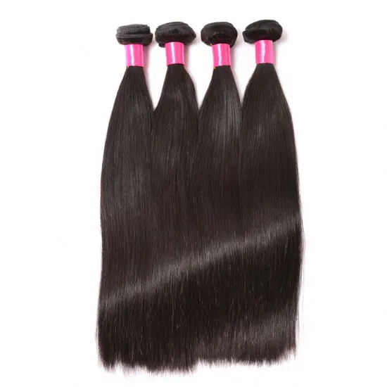 Wholesale Vendor Straight Weave Unprocessed Raw Mink Cuticle Aligned Indian Brazilian Virgin Human Hair Bundles