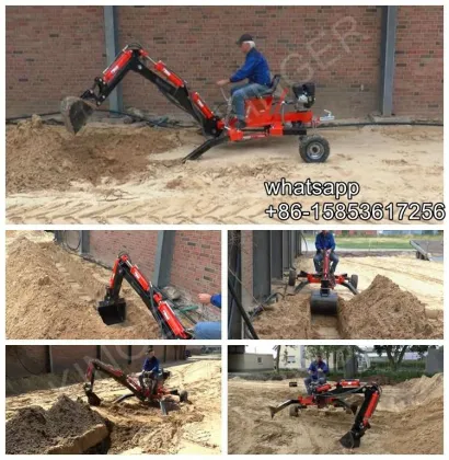 Chinese High-Quality Mini ATV Backhoe Loader for Excavation Tasks