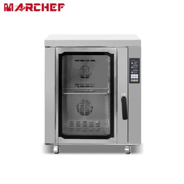 Commercial Convection Oven: Professional CE Baking Bread Pizza Electric 10 Trays Compact Oven