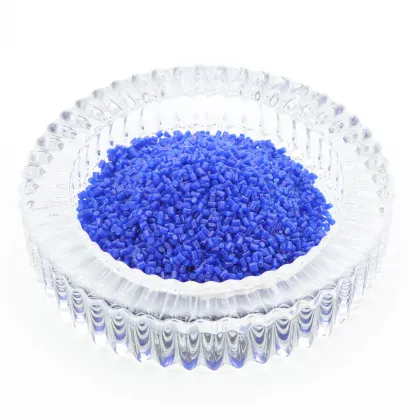 Shandong Province Mass-Produced Blue Color Masterbatch