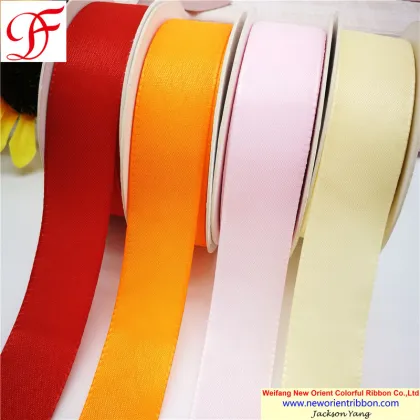 Wholesale Environmentally Friendly and Healthy Taffeta Ribbon Which Can Be Touched by Hand Directly From Chinese Famous Factory