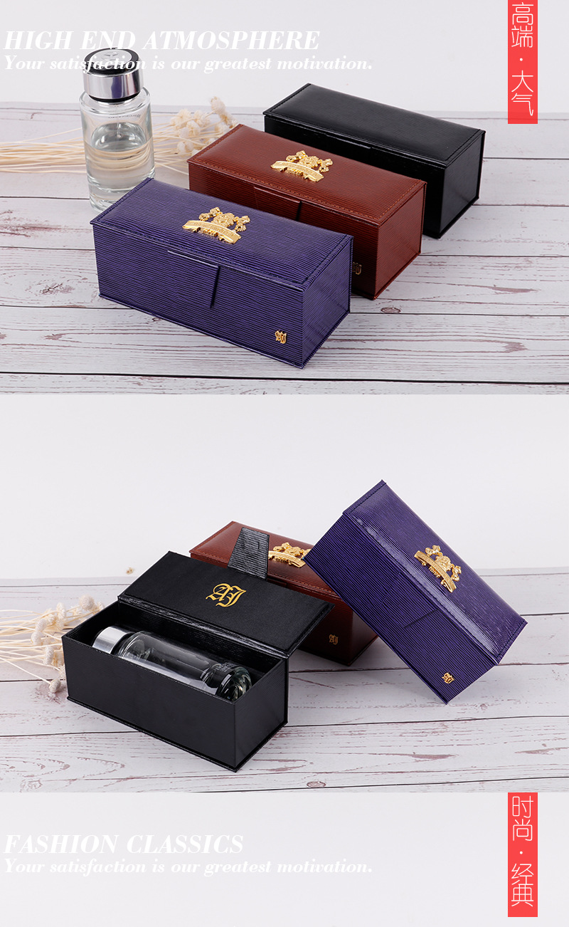 Embalaje de regalo de caja de botella de perfume de alta gama personalizado