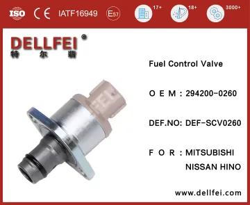 SCV Valve Common Rail System 294200-0260 For NISSAN,MITSUBISHI,HINO