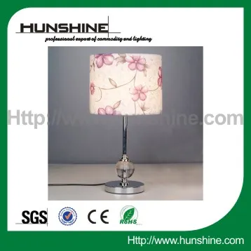 hot simple elegance crystal bedside table lamp