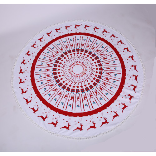 MOQ 100 Christmas  design super soft towel