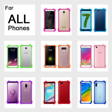 TPU Universal Phone Cover voor iPhone, Samsung, Huawei, Xiaomi