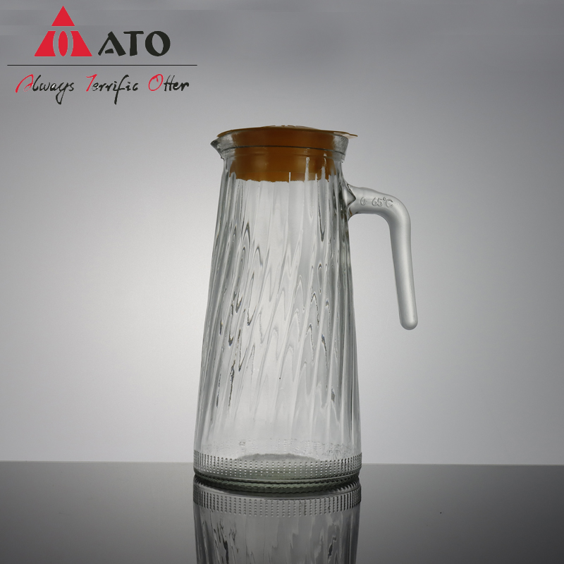 Home Drinking glass ice bottle for chilled beverages