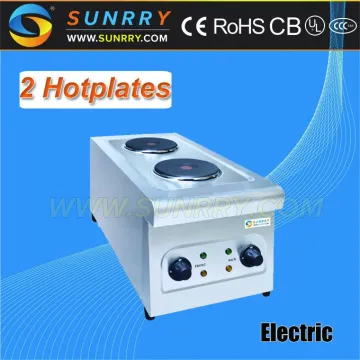 Industrial mini counter top ago round hot plate cooking