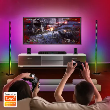RGB Color Music Rhythm Dimmable LED Floor Lamp