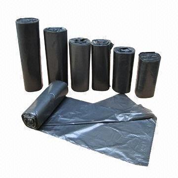 Garbage Bags, Made of HDPE or LDPE, OEM Orders Accepted